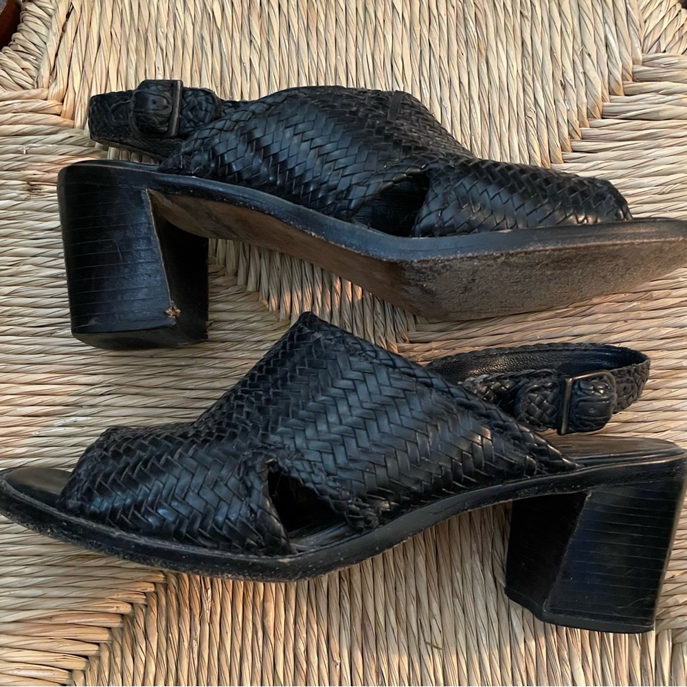 Cole Haan Woven leather shoes